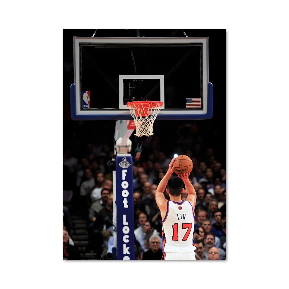 Poster Shot de Légende – affiche Basketball